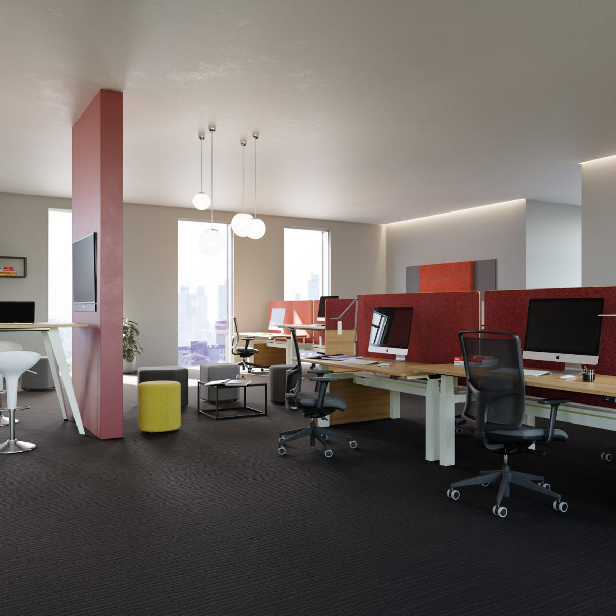 Ankommen - Einzel- und Mehrpersonenbüro für Ihr Büro